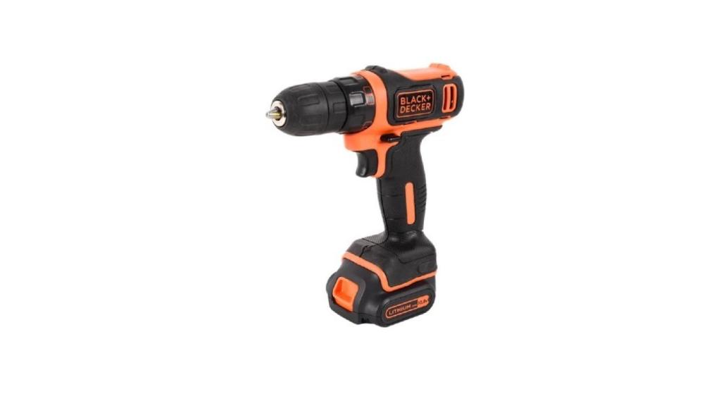 Atornillador sin cable BLACK + DECKER de 10.8v