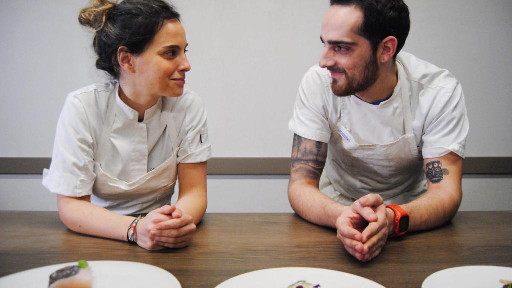 Lydia del Olmo y Xosé Magalhaes, chefs de Ceibe (Cedida).