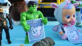 Varios juguetes de la campaña #HuelgaDeJuguetes promovida por el Ministerio de Consumo. EP
