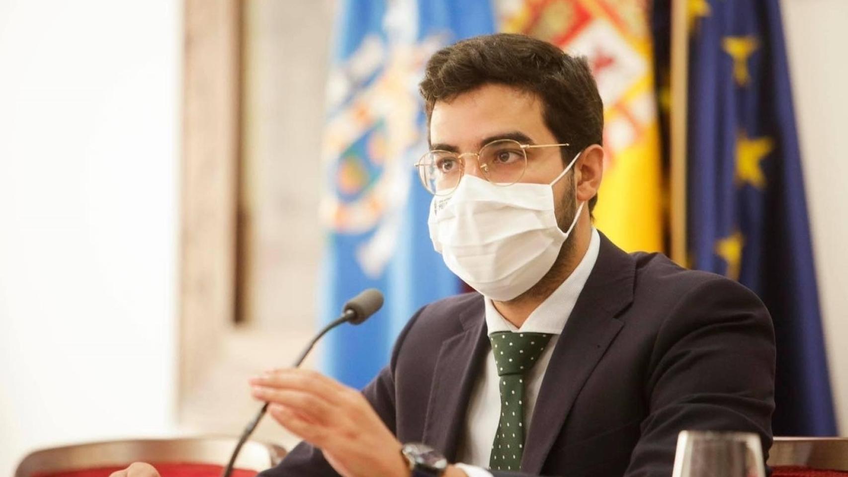 Mohamed Mohand, en su etapa como consejero de Salud del Gobierno de Melilla.