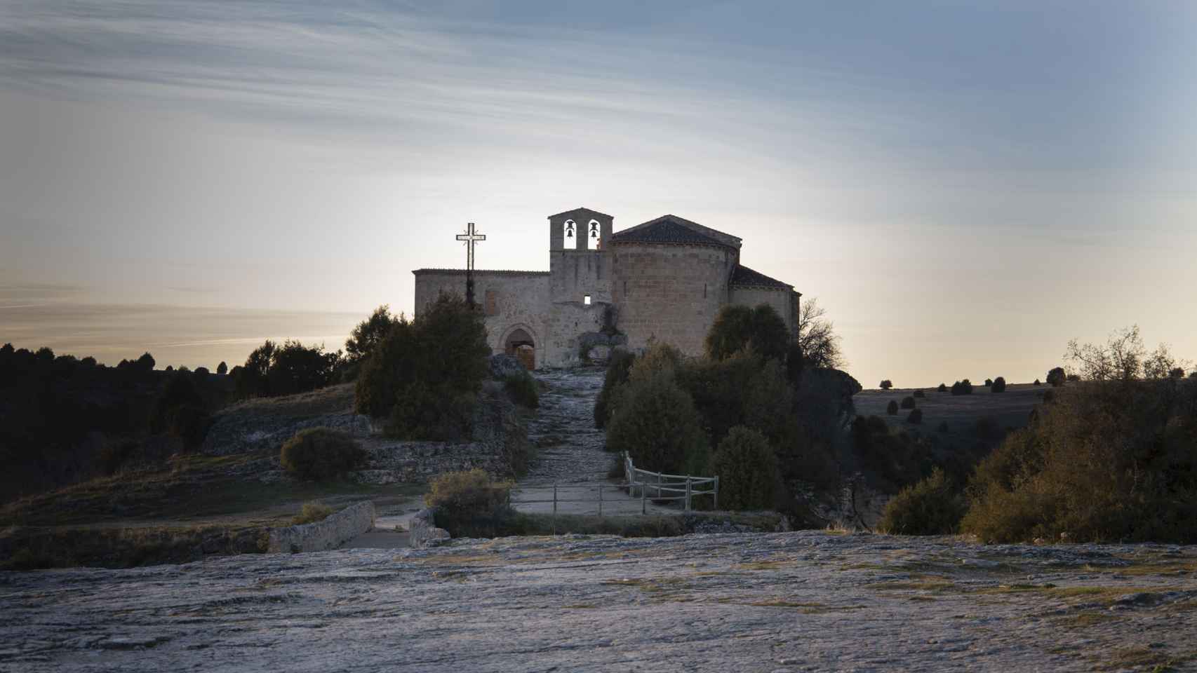 La ermita de San Frutos, en Segovia.
