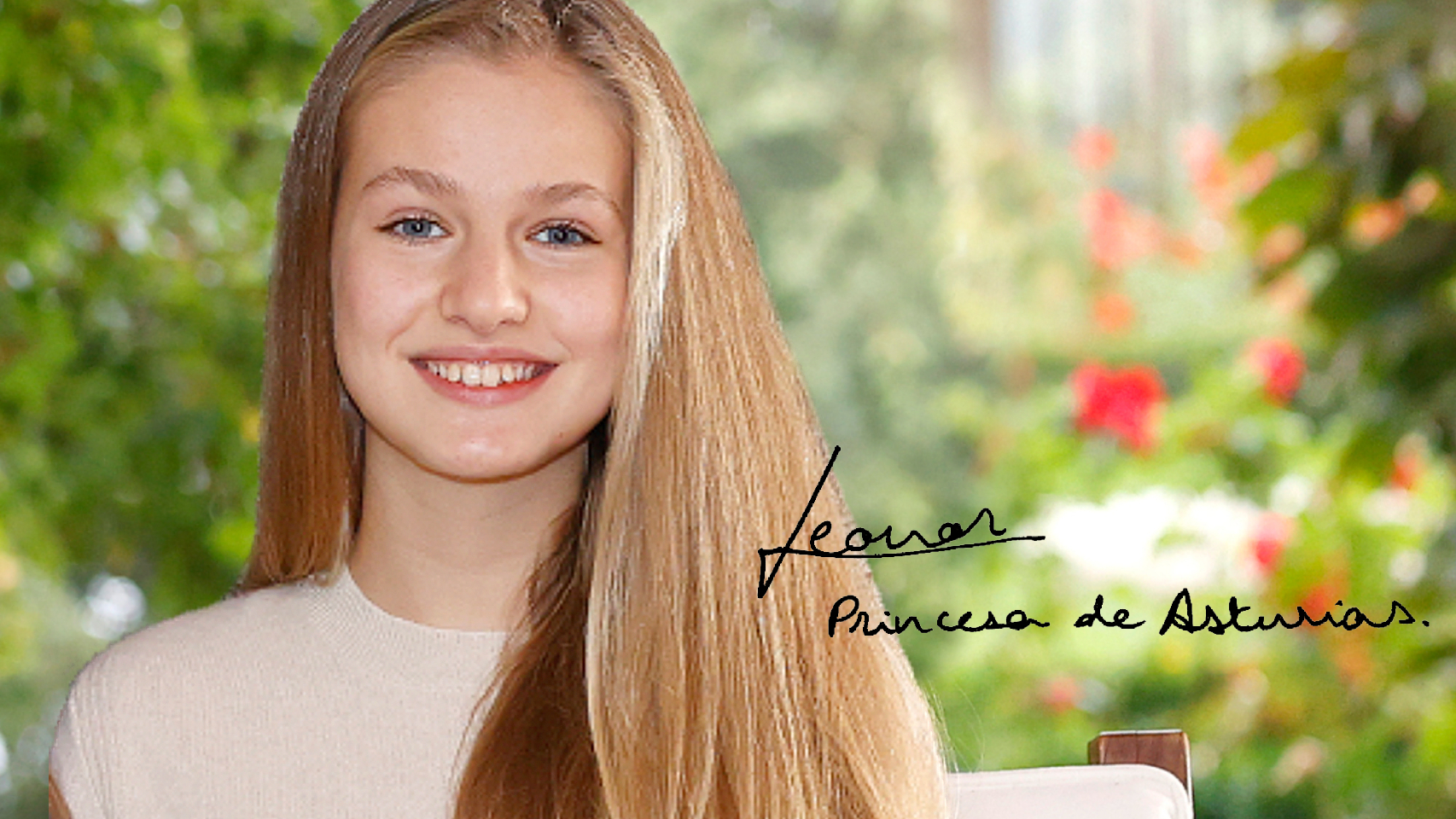 EL ESPAÑOL ha analizado el cambio en la firma de la princesa Leonor.
