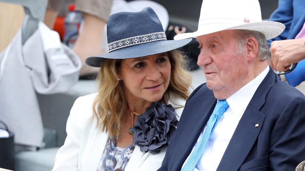 La infanta tiene una relación muy estrecha con su padre, Juan Carlos I.