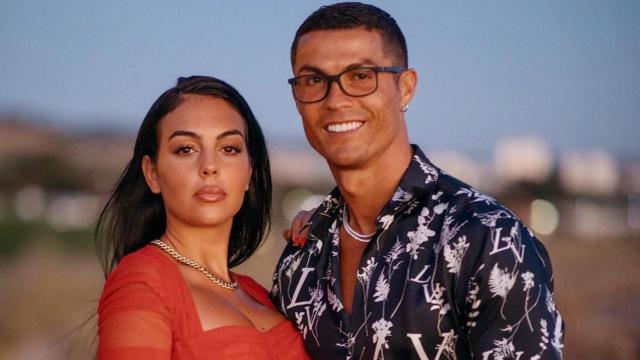 Georgina Rodríguez y Cristiano Ronaldo, en una imagen de sus redes sociales.