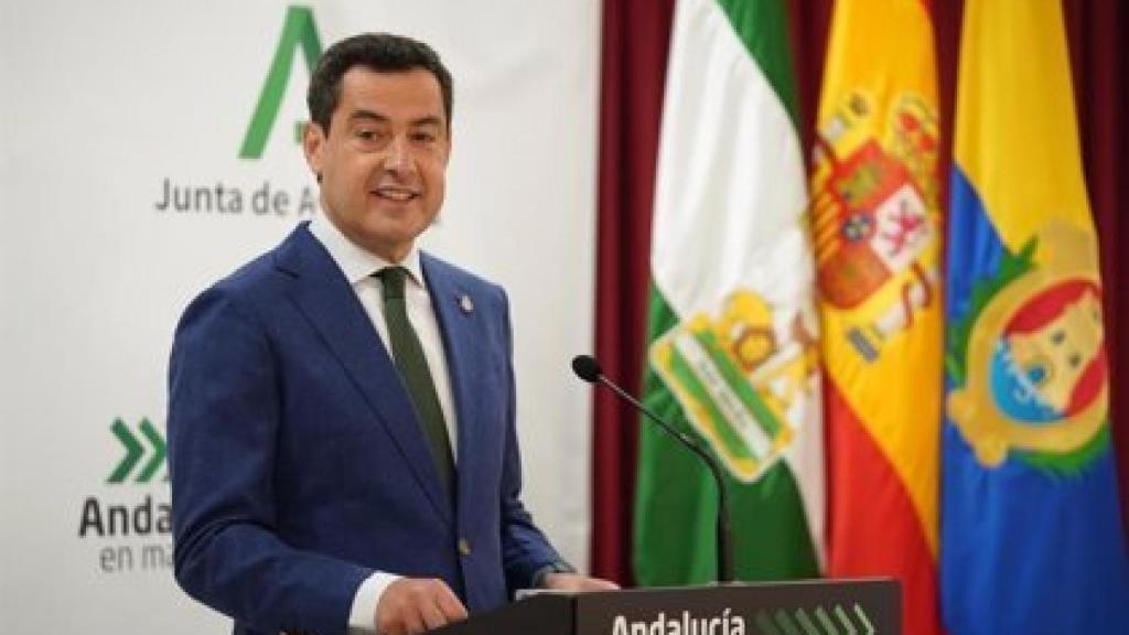 Juanma Moreno, el presidente de la Junta de Andalucía.