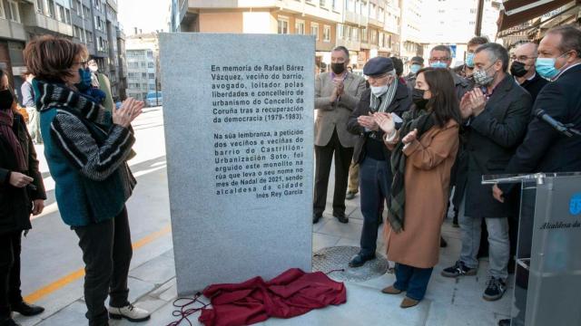 Inauguración del monumento