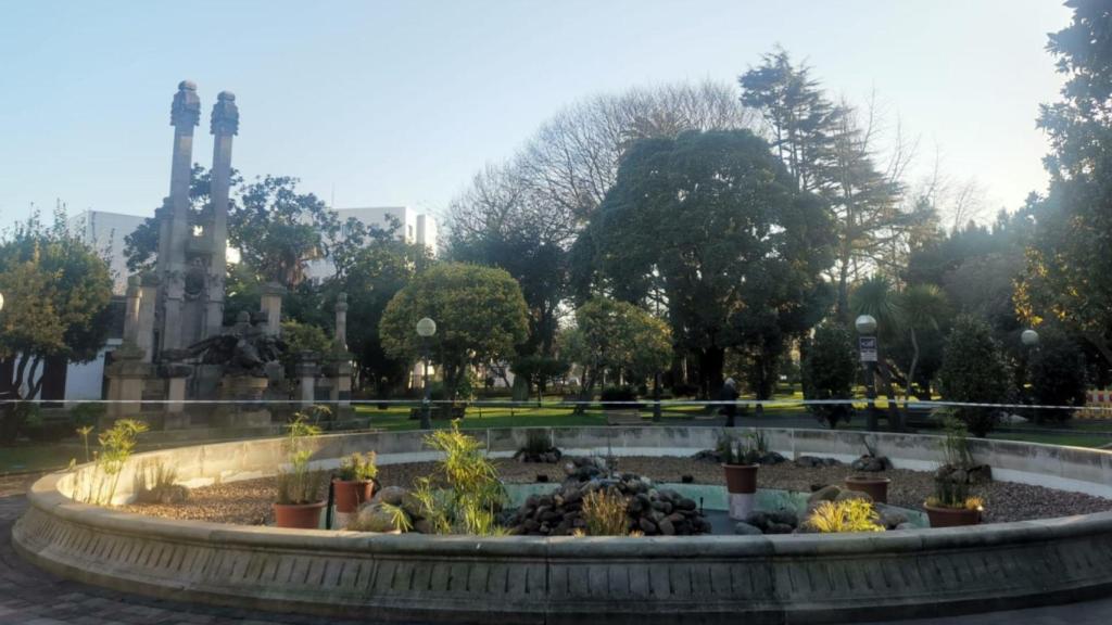 La nueva imagen de la fuente de los jardines de Méndez Núñez