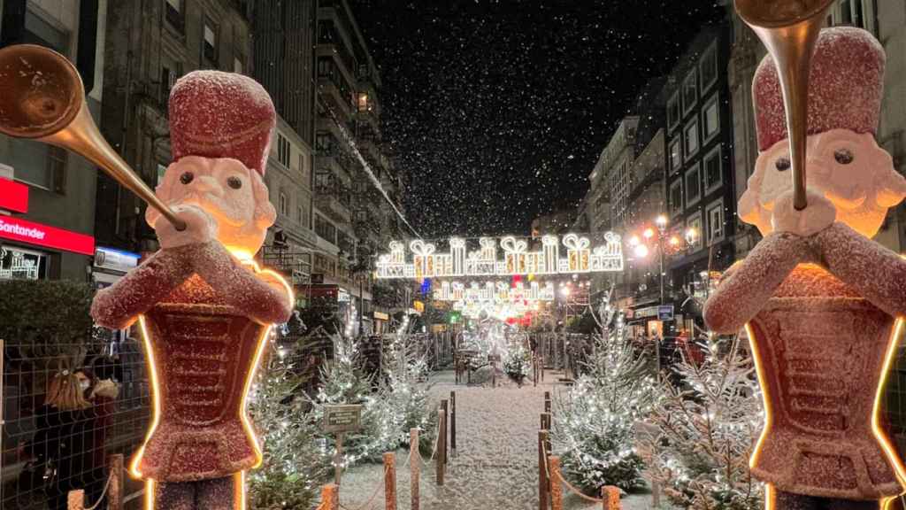 Policarpo Sanz en la Navidad de 2021.