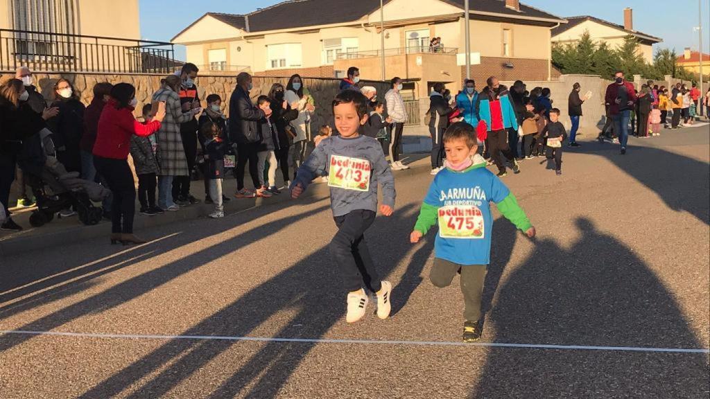 Los niños de Villamayor también participaron