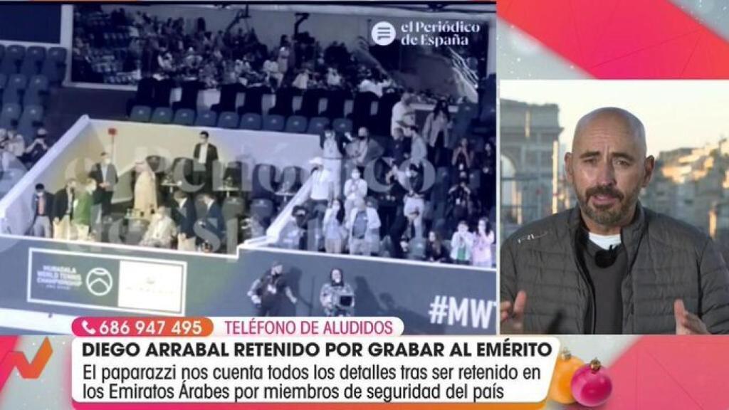 Diego Arrabal dice sentirse orgulloso del trabajo que ha realizado en Abu Dabi pese al incidente.