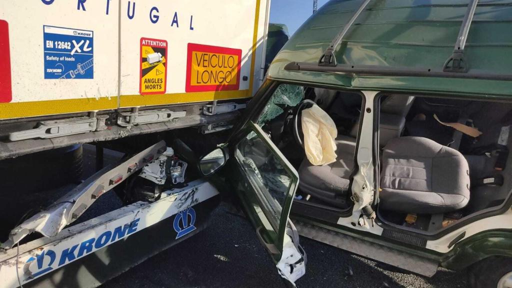 Accidente en la A-62 cerca de Toro