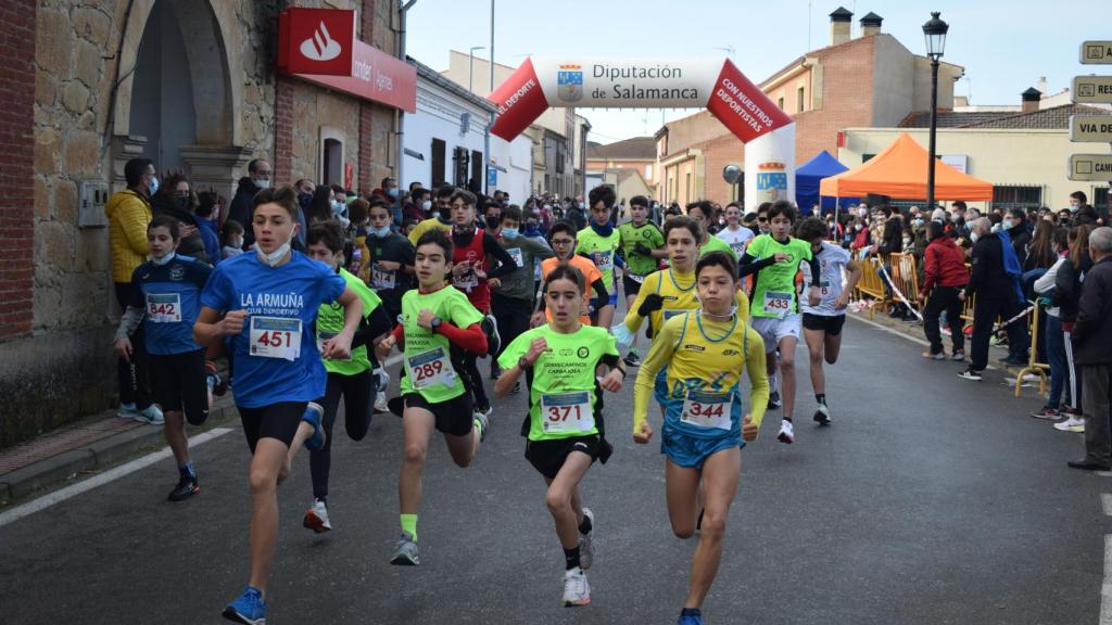 Participantes de la 'Carrera del Turrón'