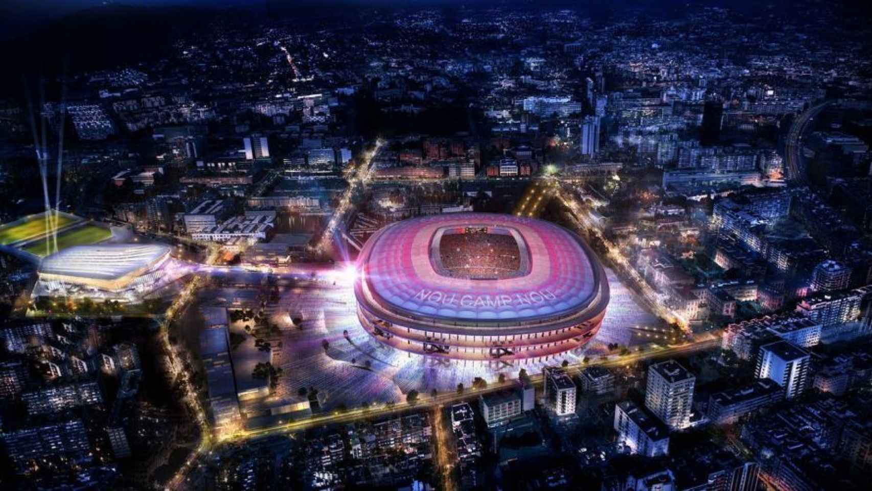 Una imagen del proyecto del Espai Barça