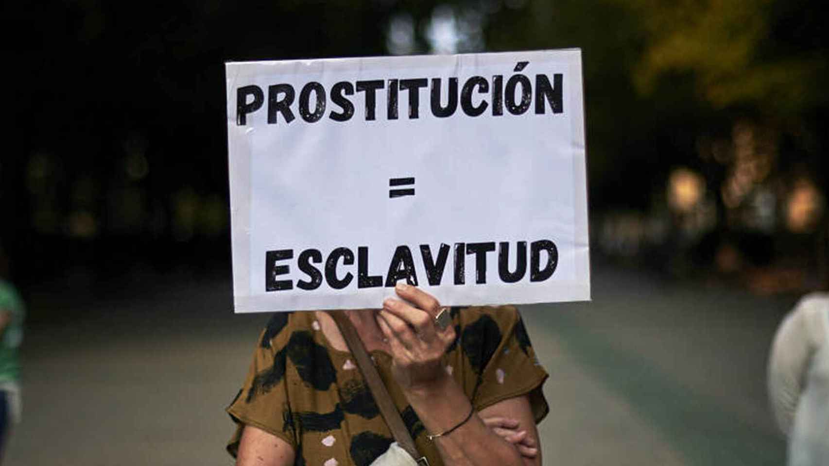Imagen de archivo de una manifestación por la abolición de la prostitución.