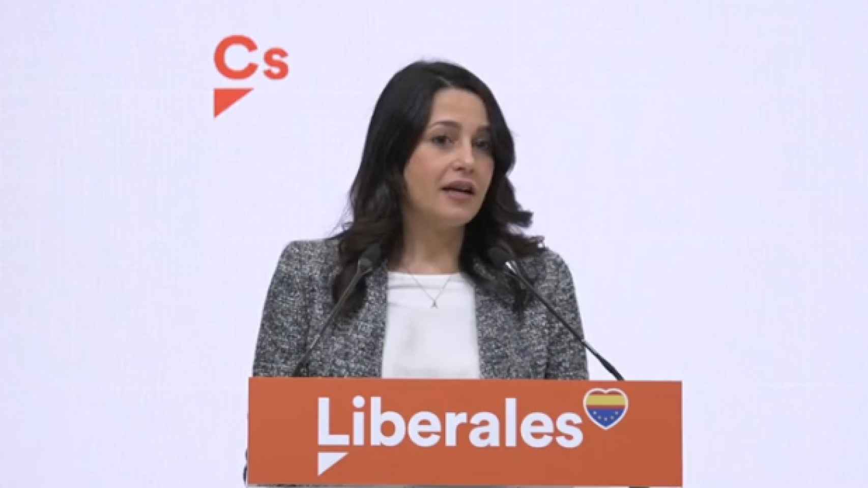 La presidenta de Cs, Inés Arrimadas.