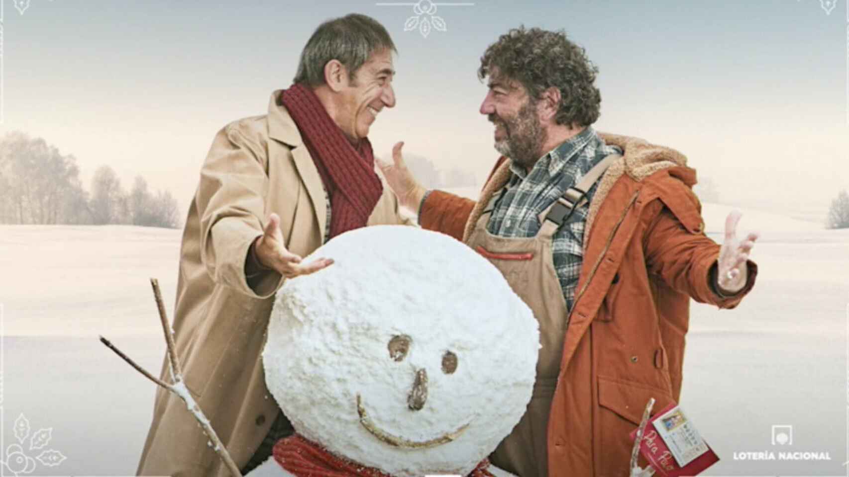 Fotograma del anuncio de la lotería de Navidad de este año.