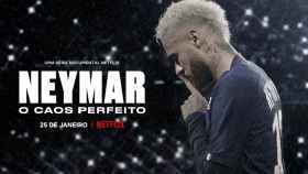 Cartel del documental de Netflix de Neymar 'El caos perfecto'
