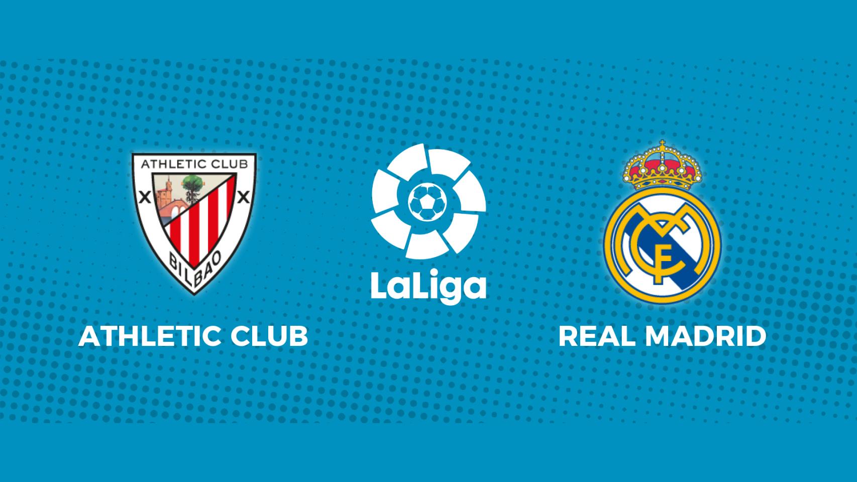 Athletic Club - Real Madrid: siga el partido de La Liga, en directo