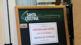 Un comercio del centro de Málaga exige el certificado.