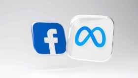Logos de Facebook y Meta.
