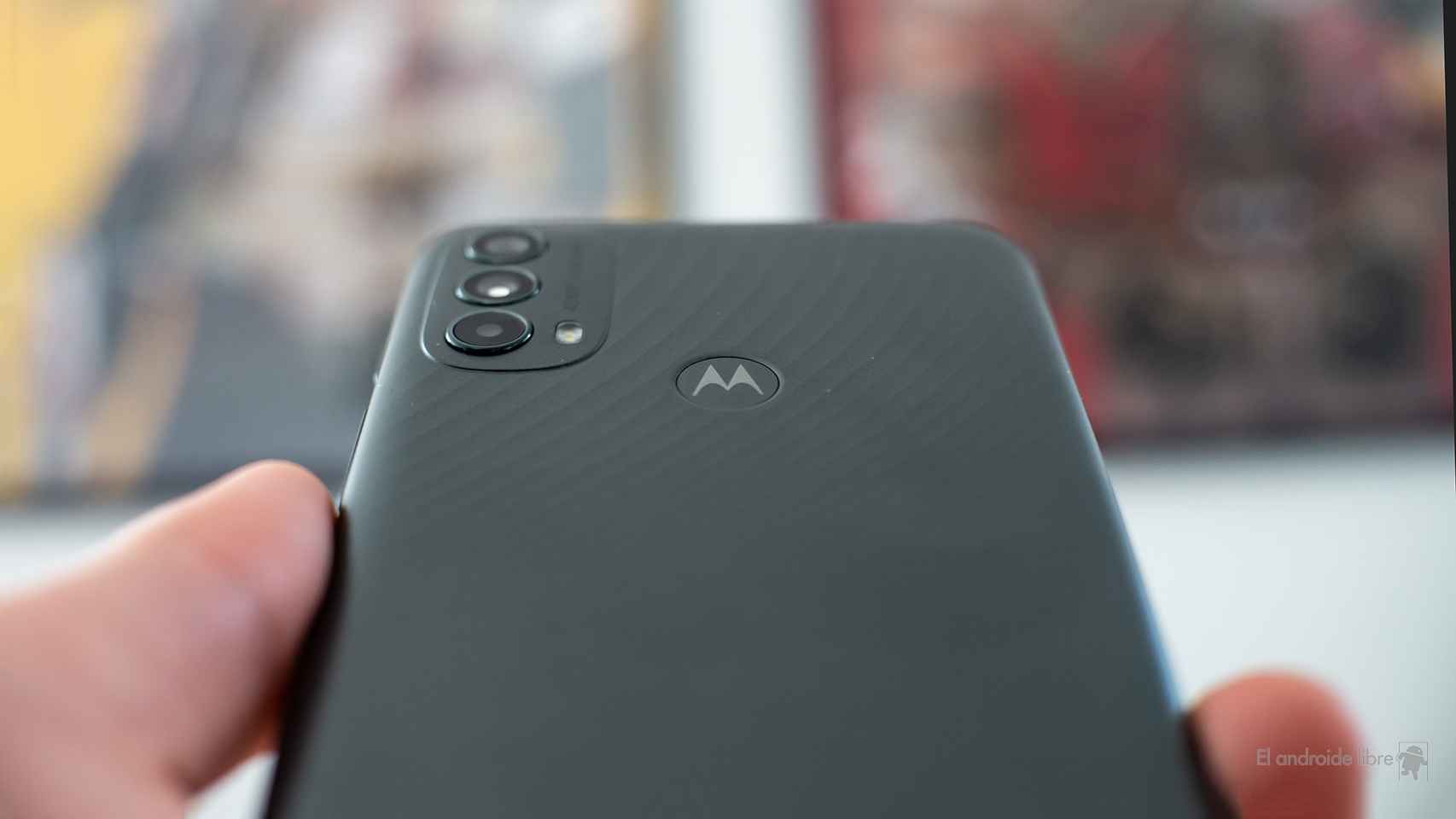 Motorola Moto E40 lector de huellas