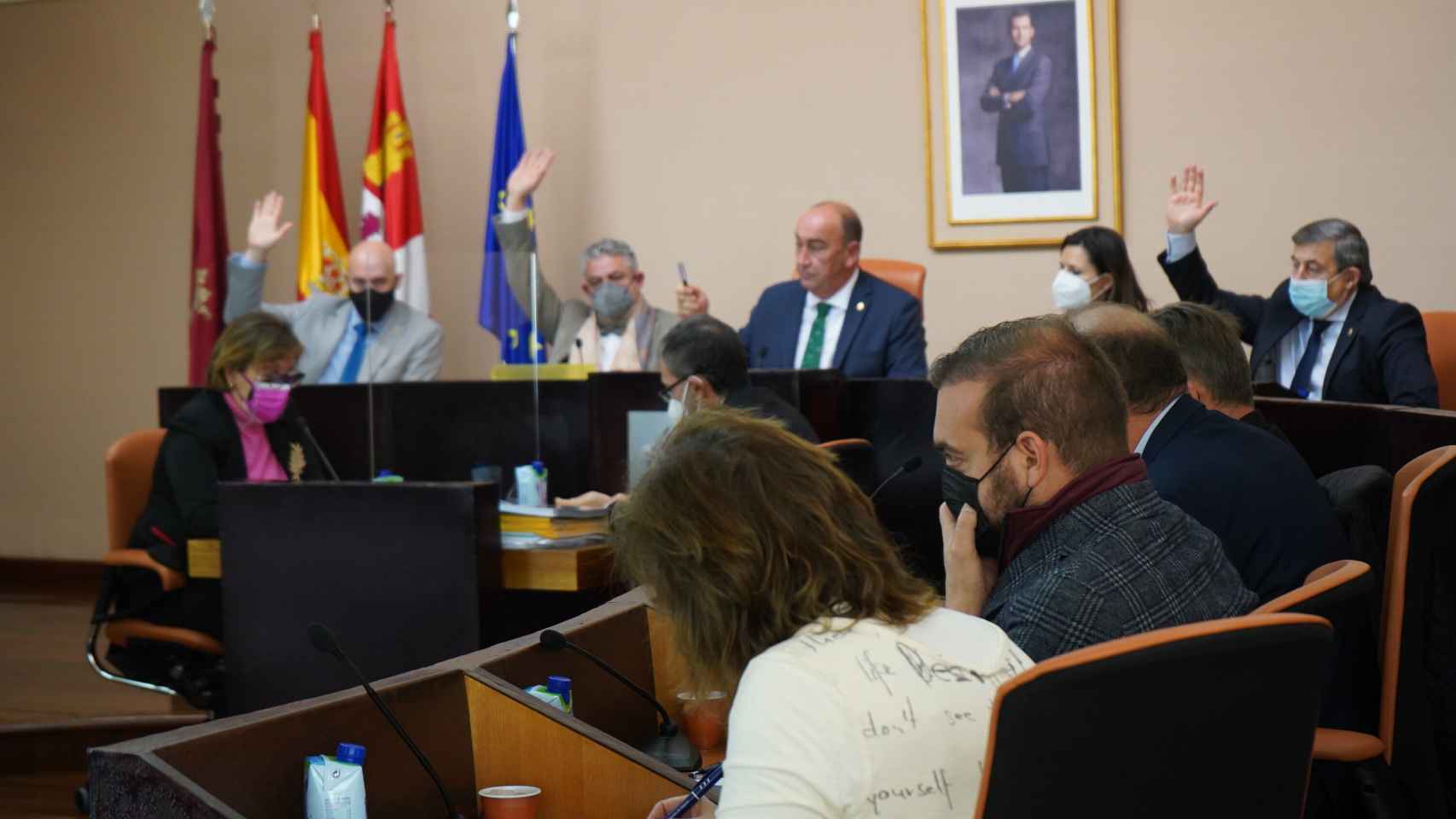 Pleno de la Diputación de Segovia