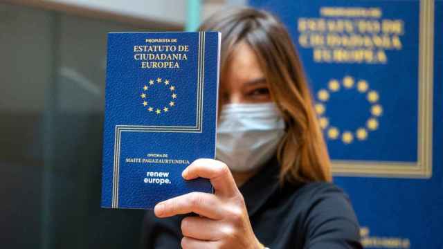 El Estatuto de Ciudadanía Europea, un proyecto impulsado por Maite Pagaza, eurodiputada de Ciudadanos.