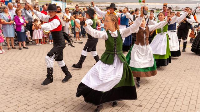 Baile tradicional gallego.