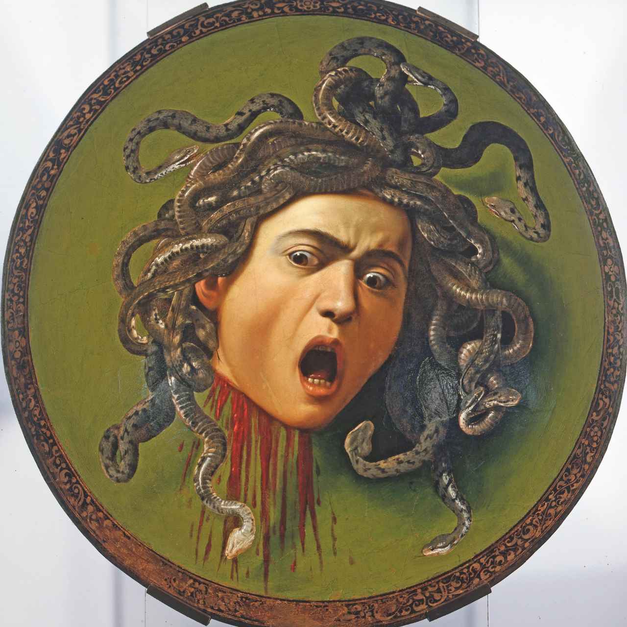 'La cabeza de Medusa' (1597), de Caravaggio.