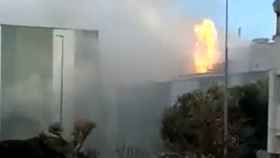 Incendio en Renault de Palencia | Vídeo: @1Tambores