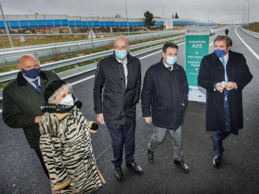 Vicente ICAL. Apertura del último tramo de la Autovía A-62 en Fuentes de Oñoro