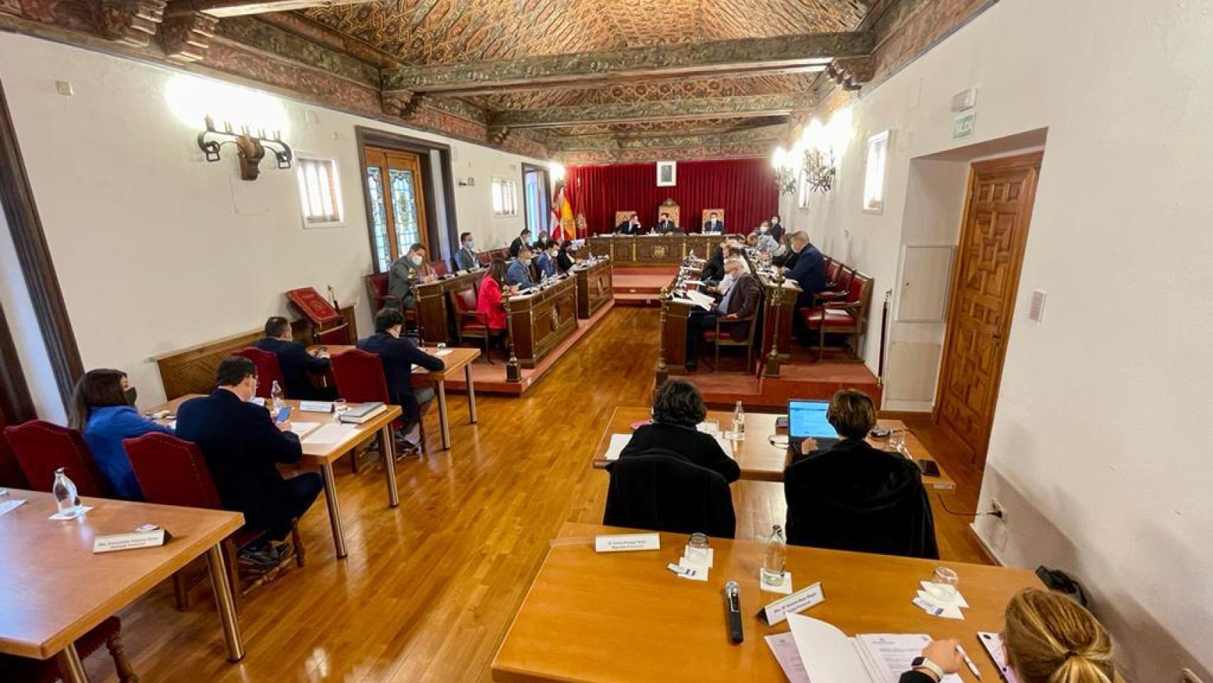 Pleno ordinario de diciembre en la Diputación de Valladolid