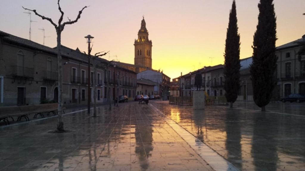 Imagen de una de las calles de Nava del Rey