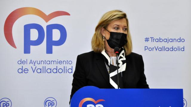 Pilar del Olmo, presidenta del Grupo Municipal Popular en el Ayuntamiento de Valladolid