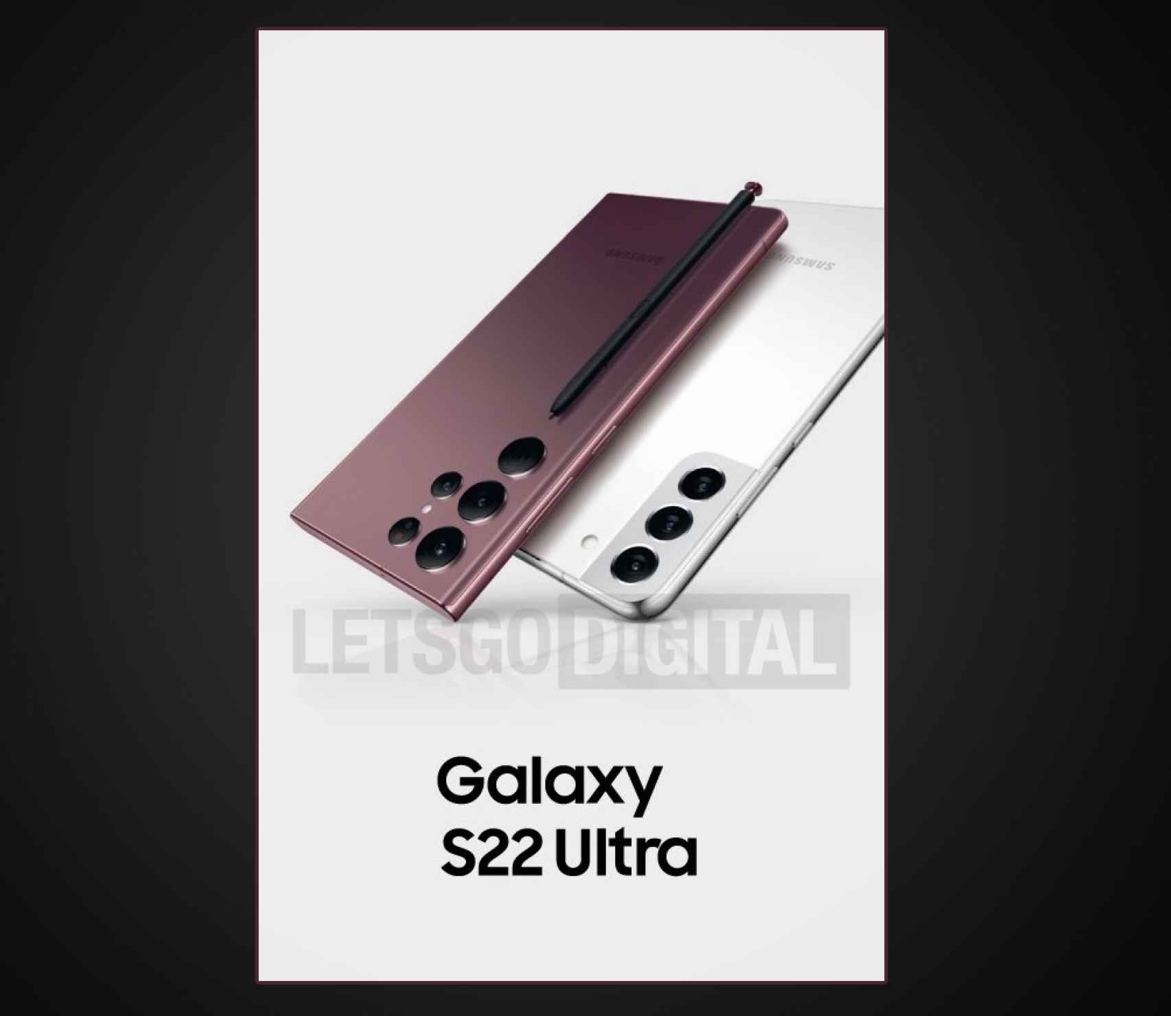 Pósterl filtrado del Samsung Galaxy S22 Ultra