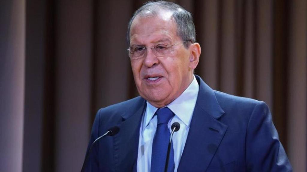 El ministro de Exteriores de Rusia, Sergei Lavrov.