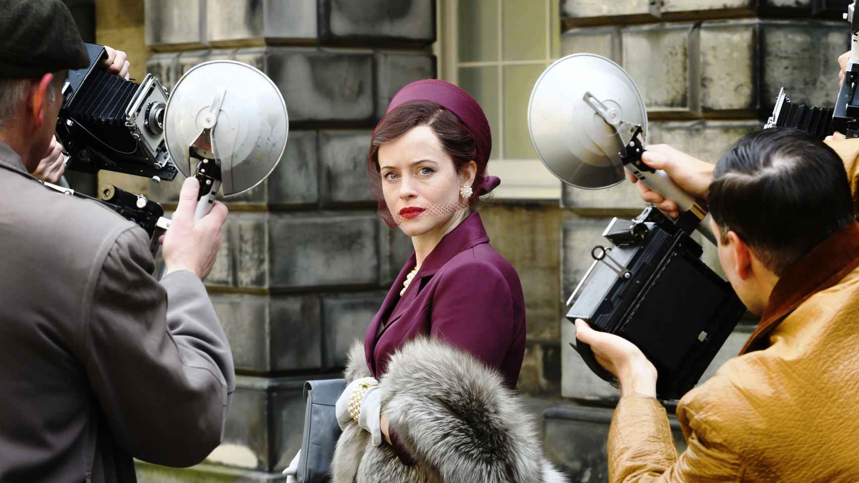 Claire Foy en la segunda temporada de 'Un escándalo muy británico'.
