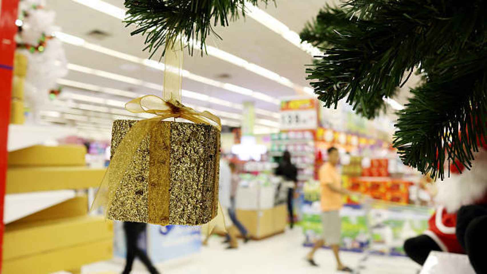 Navidad en los supermercados