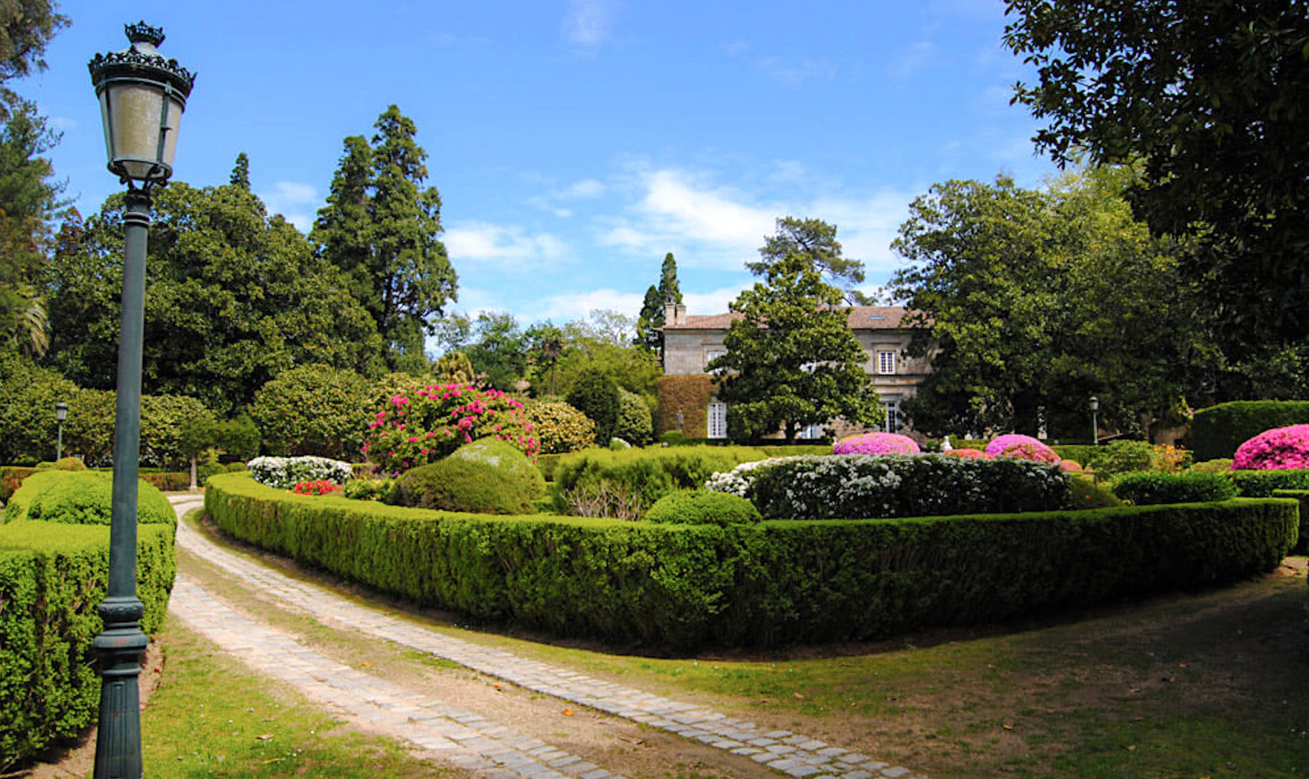 Jardín de Excelencia Internacional del Pazo de Rubiáns. Foto: Pazo de Rubiáns