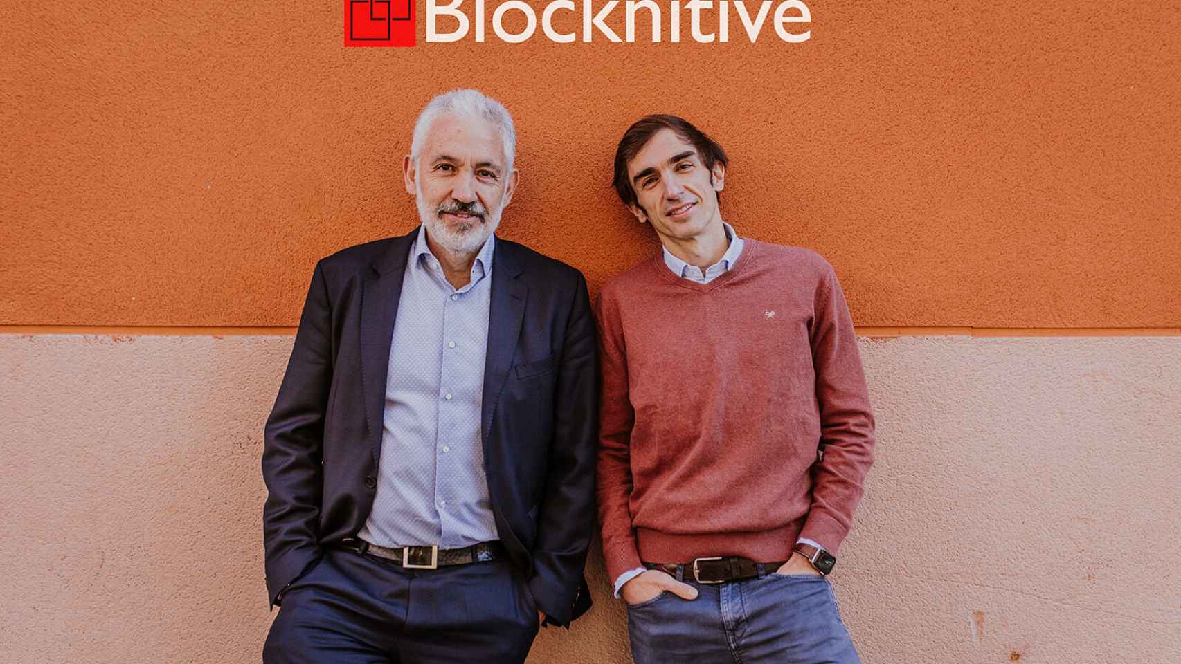 Miguel Ángel García Gil, socio de Blocknitive y Miguel Peco Perea, director de negocio de la compañía.
