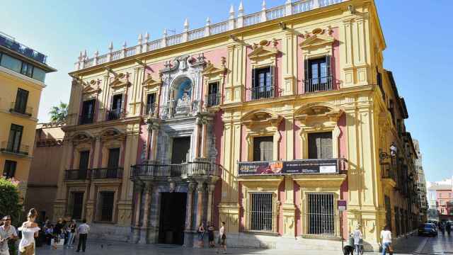 Una imagen del Palacio Episcopal, en Málaga.