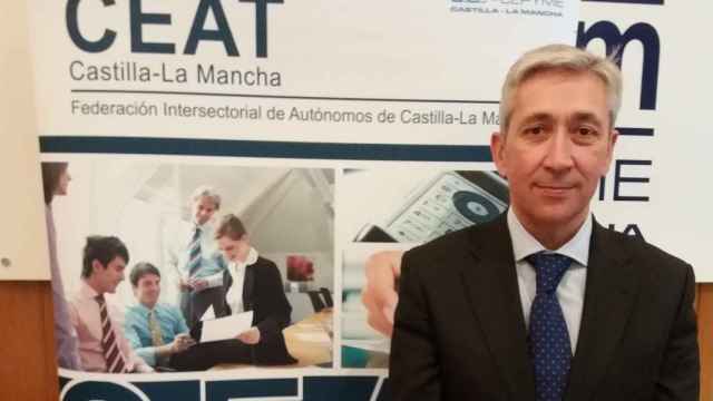 El presidente de CEAT Castilla-La Mancha, Ángel López