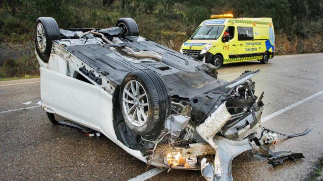 Vicente ICAL. Estado en el que quedó el coche