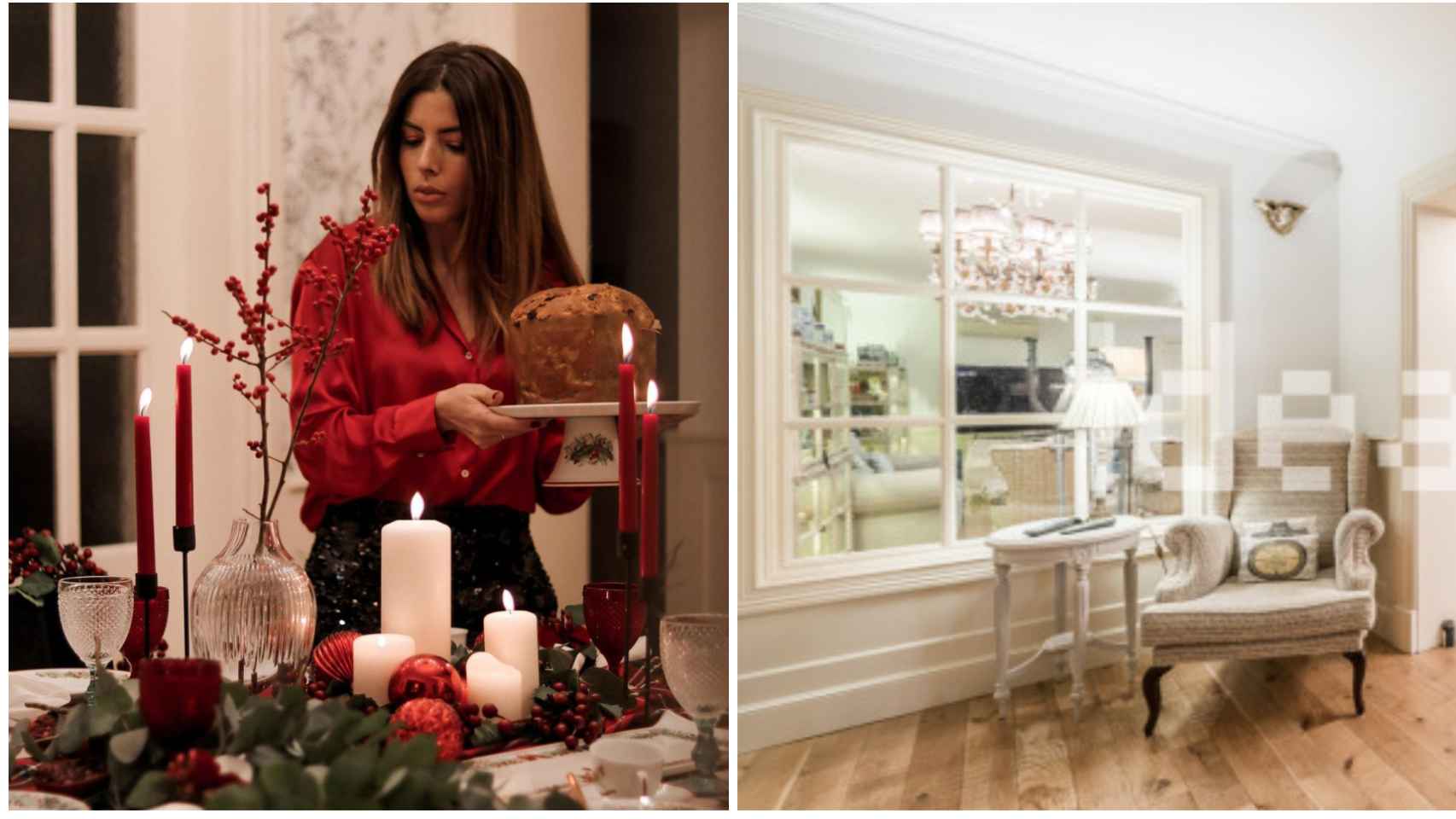 Lidia Bedman empezó a decorar su casa por Navidad nada más comenzar diciembre.