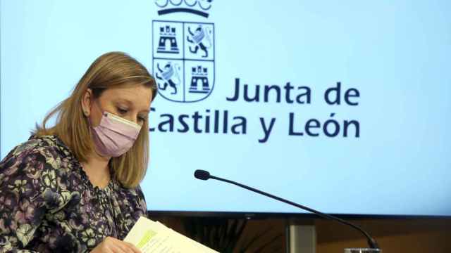 La consejera de Familia e Igualdad de Oportunidades, Isabel Blanco, comparece en rueda de prensa posterior al Consejo de Gobierno.