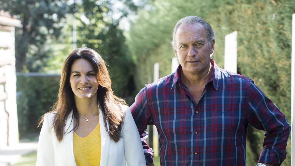 Fabiola Martínez y Bertín Osborne en una imagen de archivo.