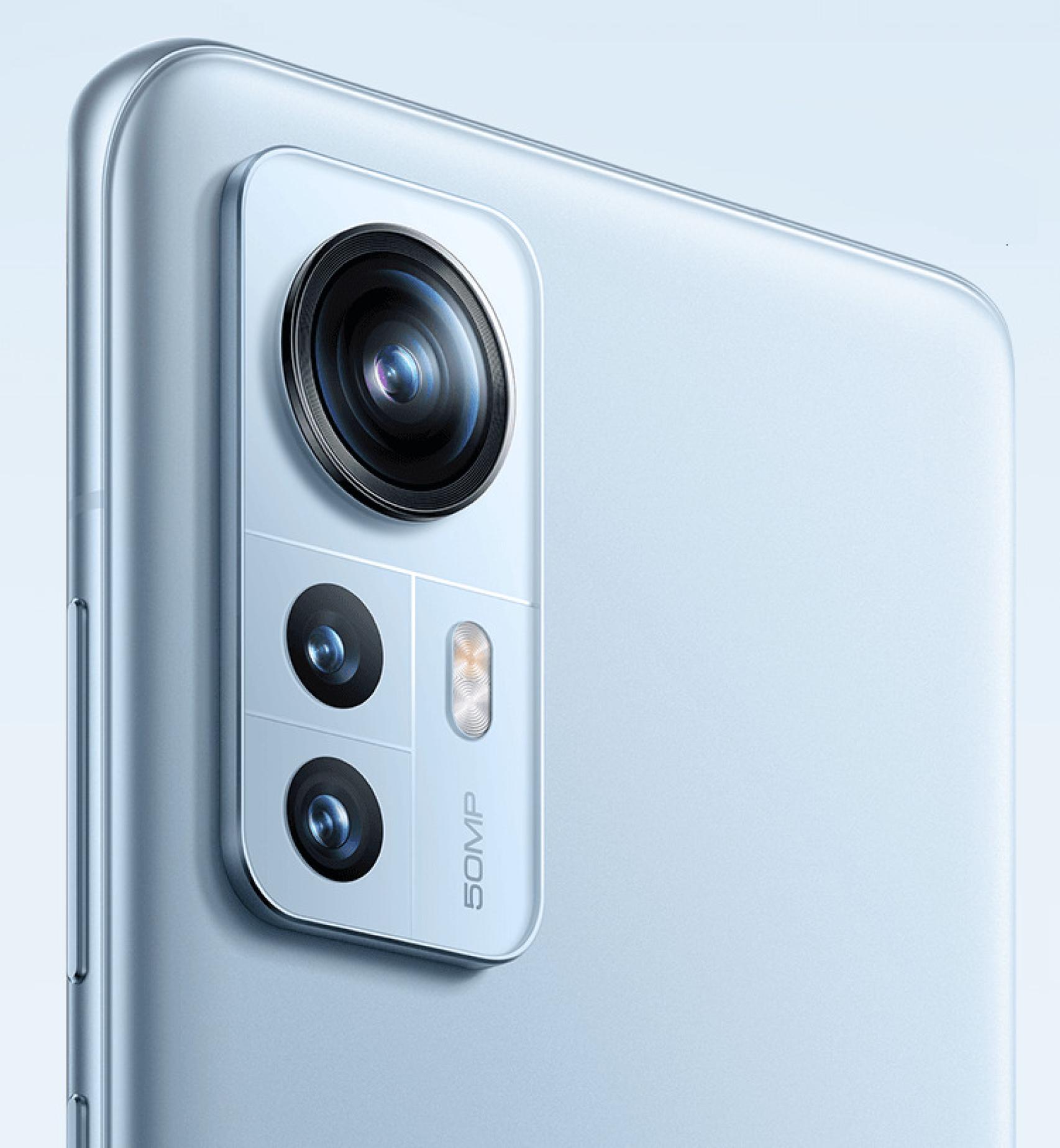El diseño oficial del Xiaomi 12 mostrado en tres imágenes de prensa