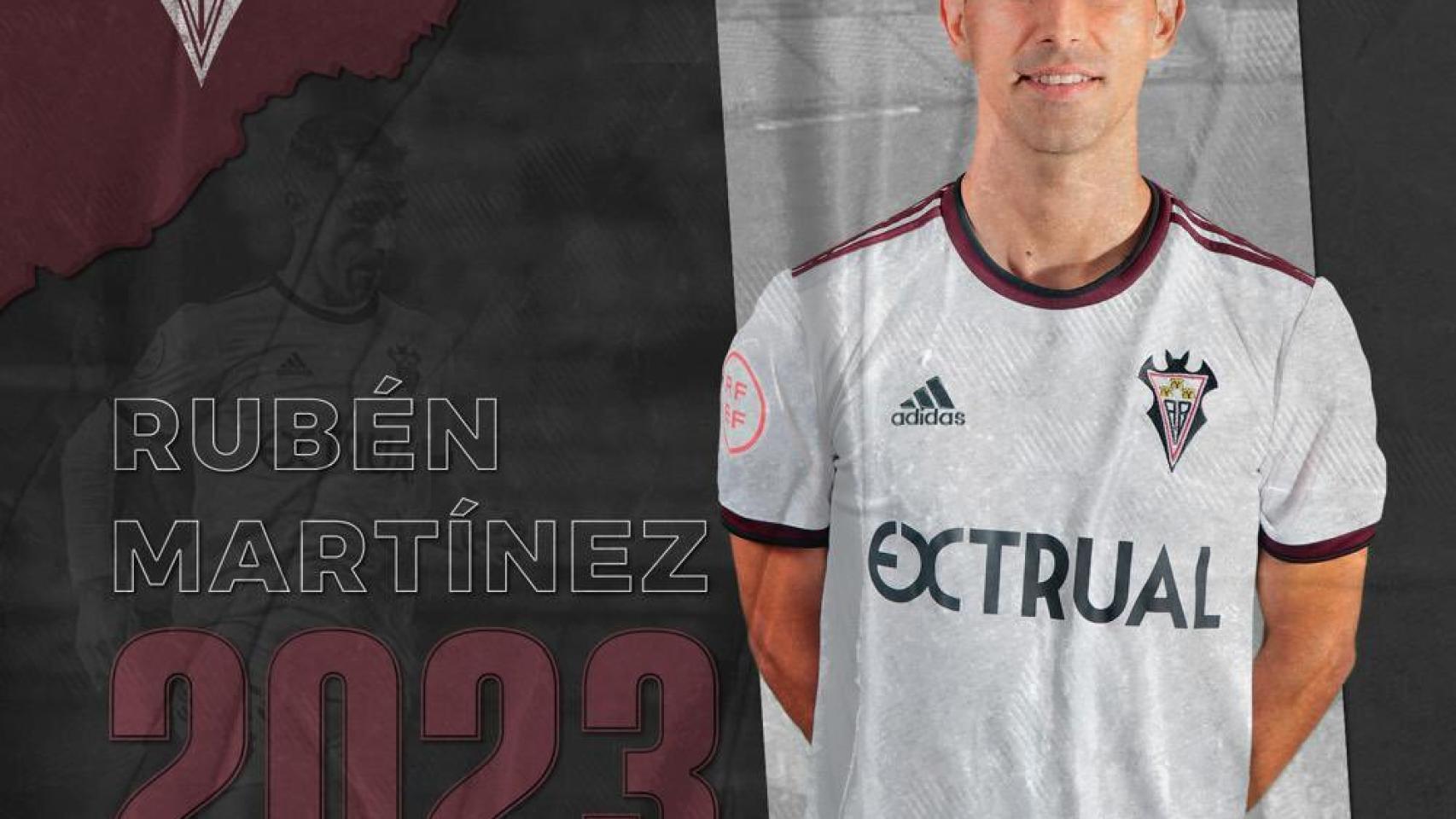 El centrocampista Rubén Martínez también renueva con el Albacete