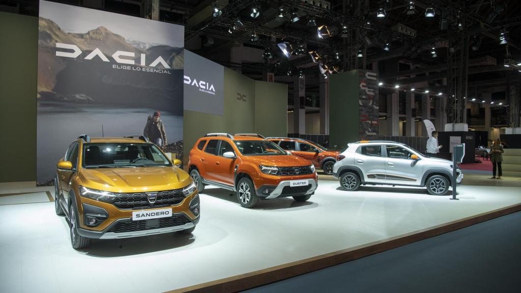 Stand de Dacia en el Salón de Barcelona.