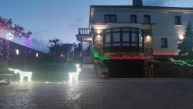 Carral, uno de los municipios coruñeses con las mejores casas iluminadas de Navidad